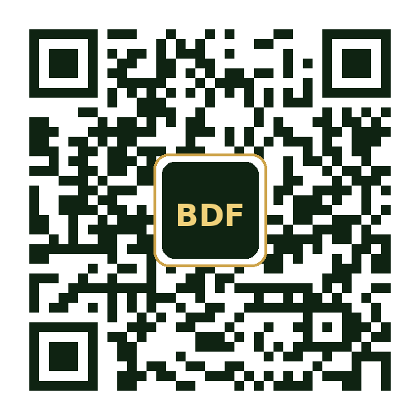 QR code for BDF Visitors Portal